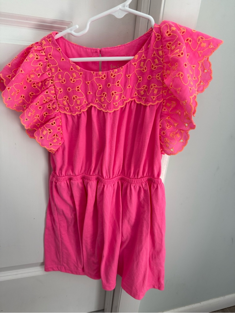 Lilly Pulitzer Hot Pink Girls Dress